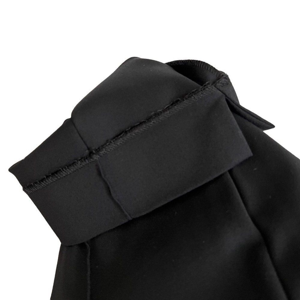 St. John 'Jennifer' Black Pintuck Ankle Pants Dress Slacks Size 12 - Picture 8 of 8